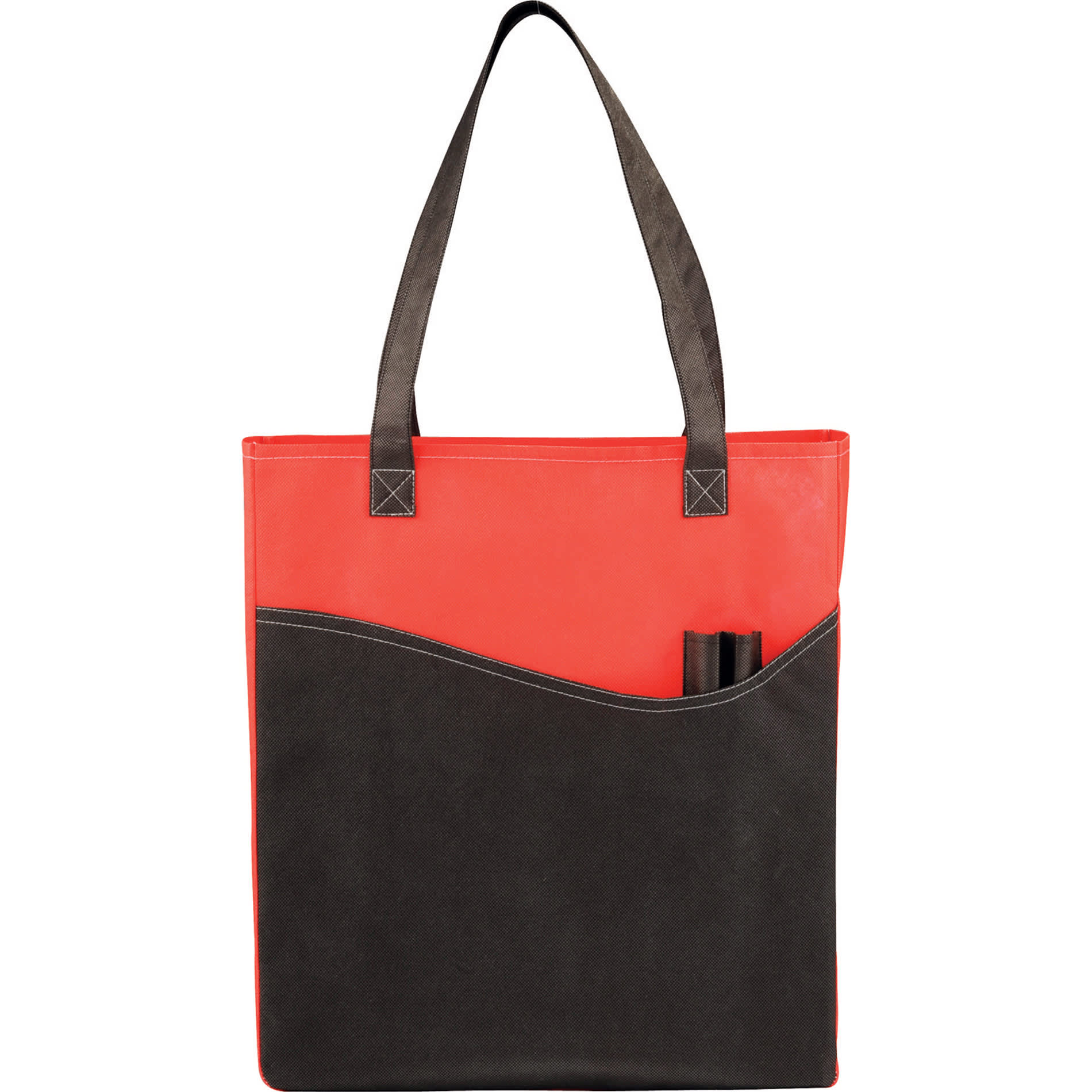 Rivers Pocket Non-Woven Convention Tote - Image 8