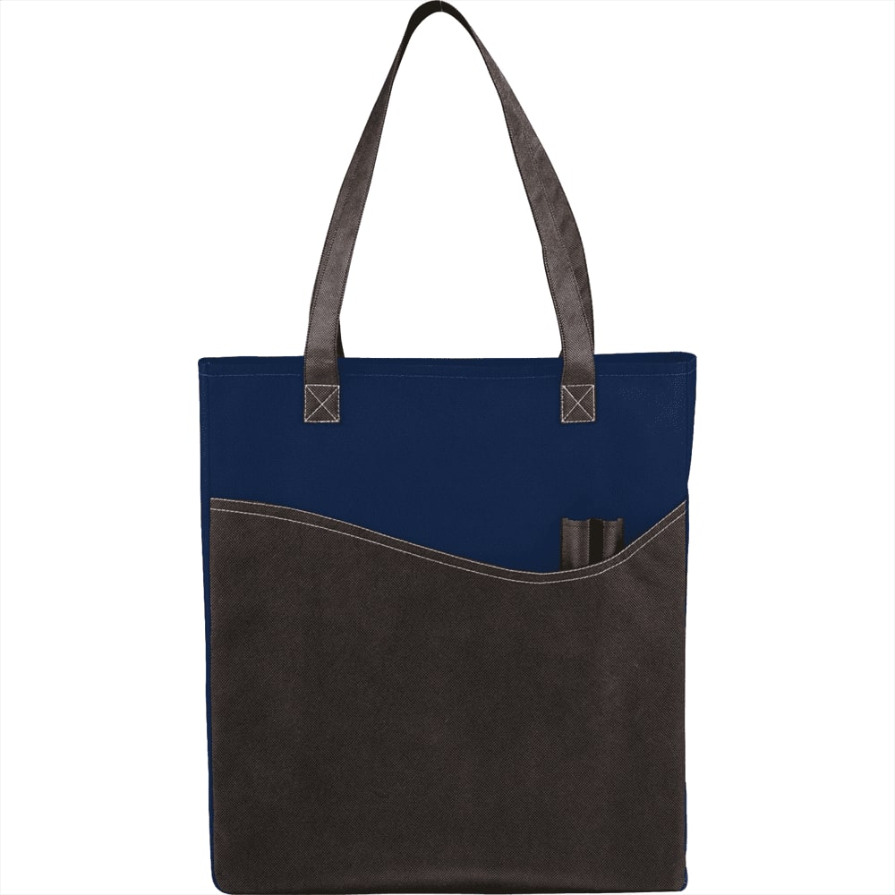 Rivers Pocket Non-Woven Convention Tote - Image 4