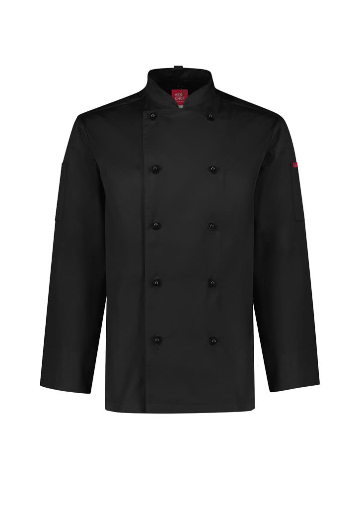 Mens Al Dente Long Sleeve Chef Jacket - Image 5