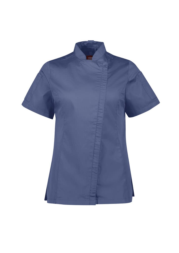 Womens Alfresco Short Sleeve Chef Jacket - Image 5