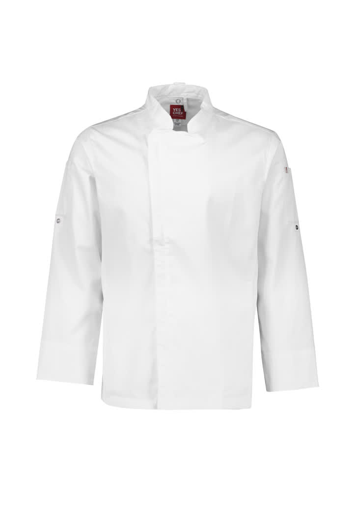Mens Alfresco Long Sleeve Chef Jacket - Image 3