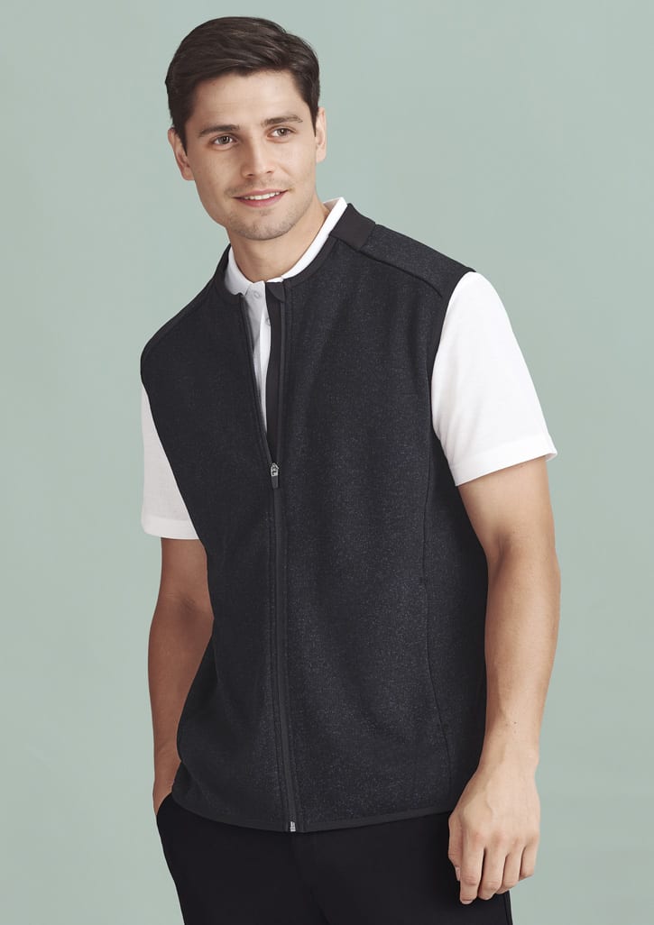 Mens Nova Zip Front Vest - Image 4
