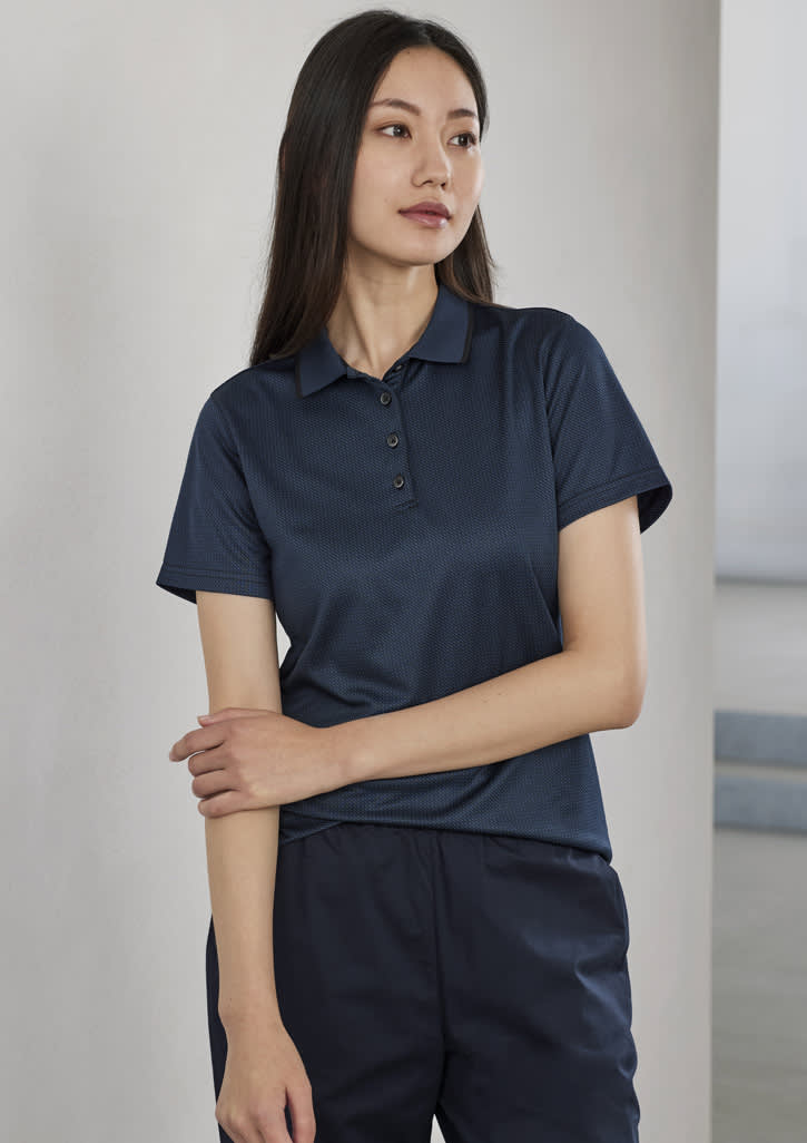 Womens Echo Short Sleeve Polo - Image 4