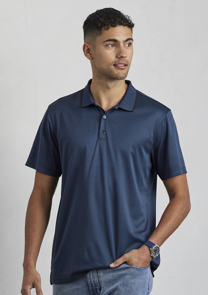 Mens Echo Short Sleeve Polo - Image 3