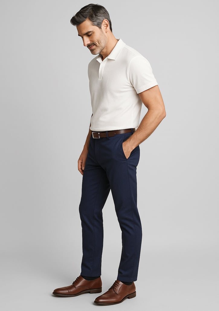 Mens Traveller Modern Stretch Chino Pant - Image 3