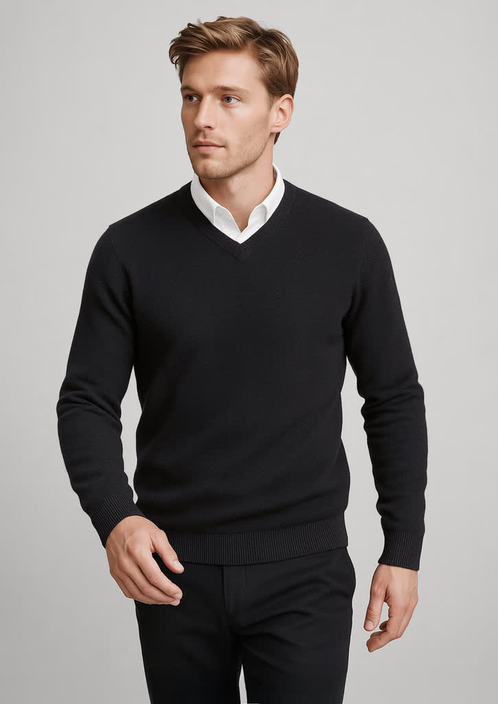 Mens Osaka Pineapple Knit Jumper - Image 3