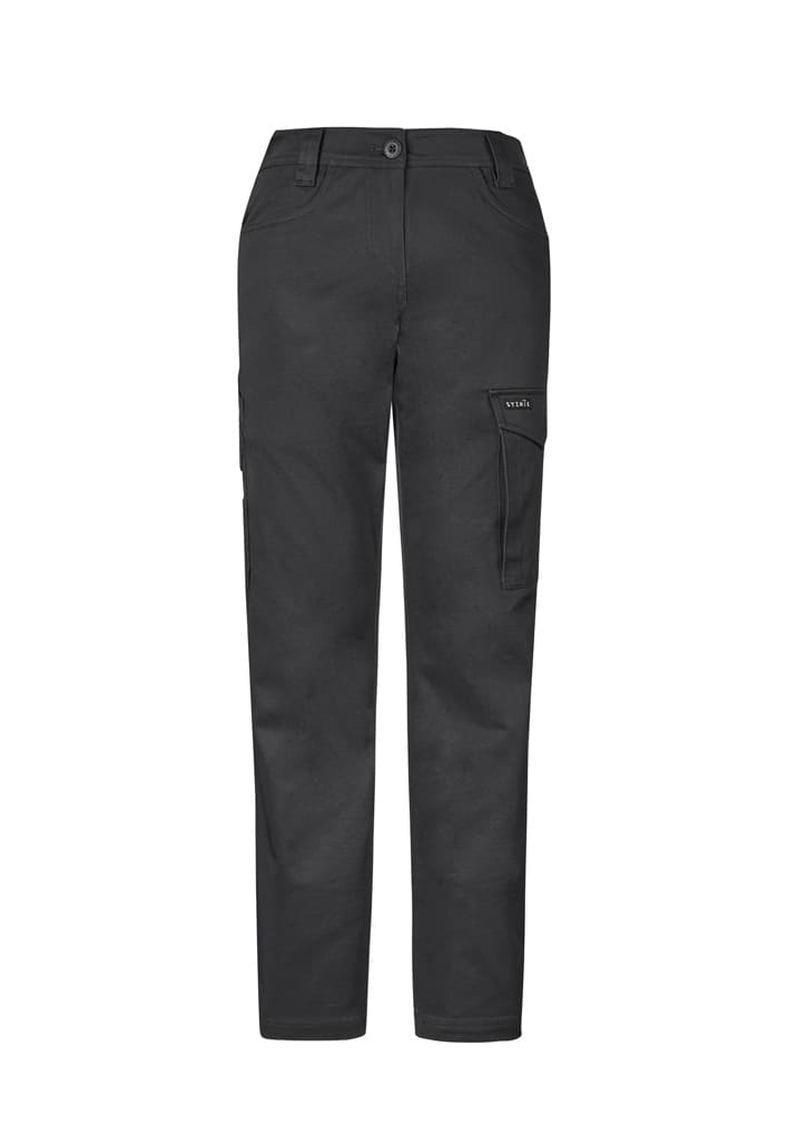 Womens Essential Basic Stretch Cargo Pant - Image 4