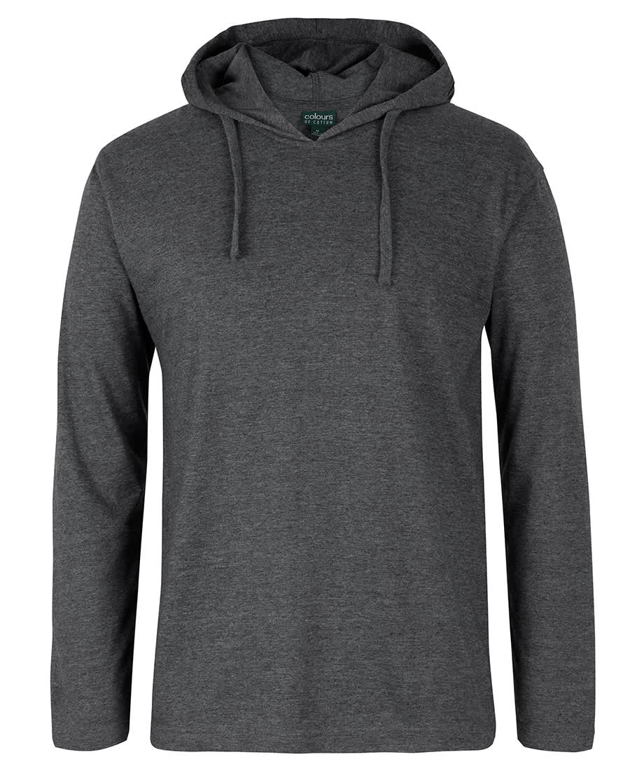 C of C L/S Hooded Tee Black - Image 4