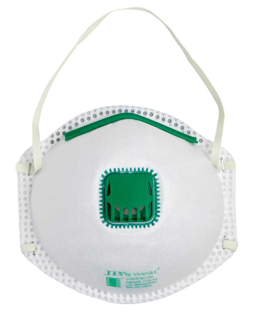 JB's Blister (3 Pc) P2 Respirator With Valve