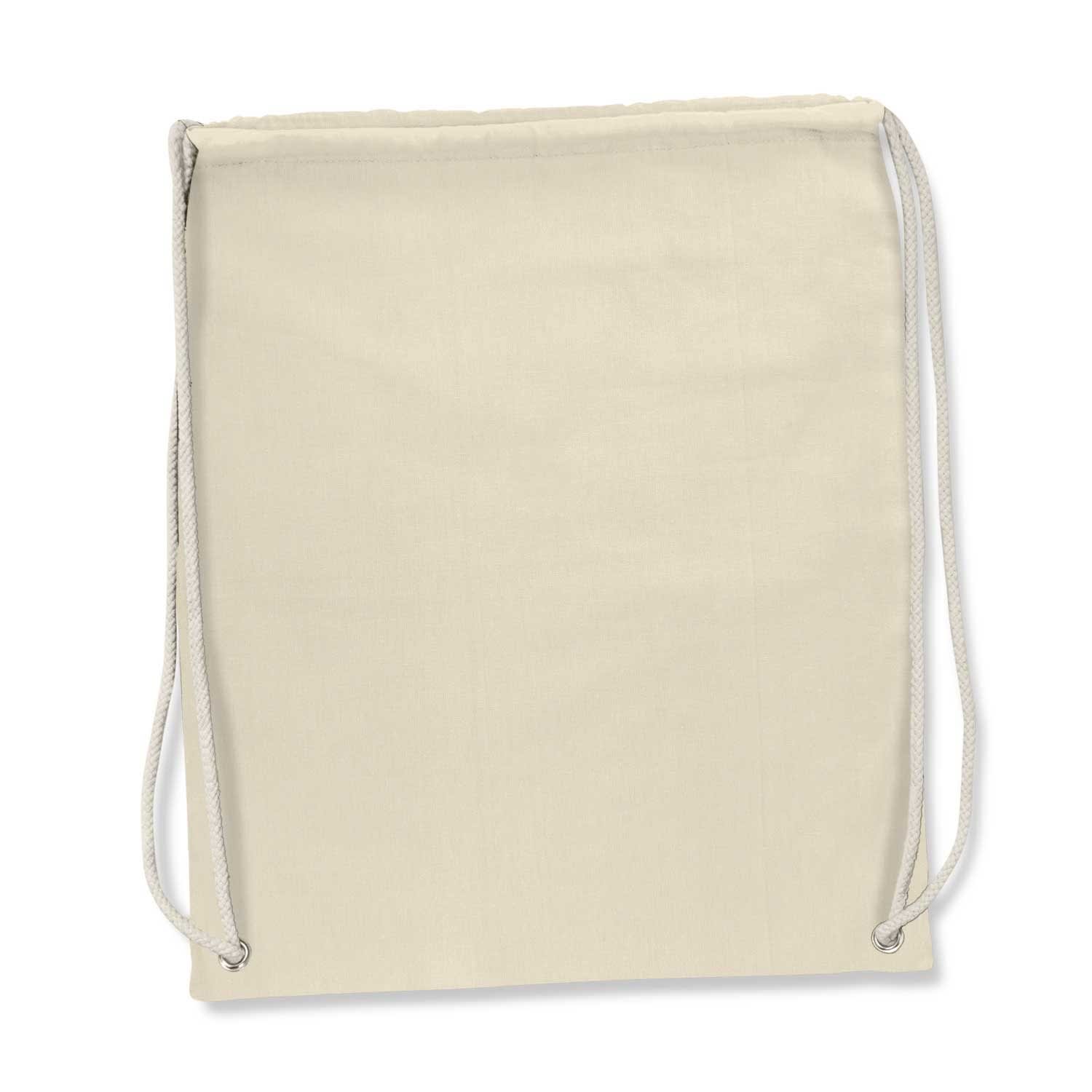 Florida Cotton Drawstring Backpack - Image 3