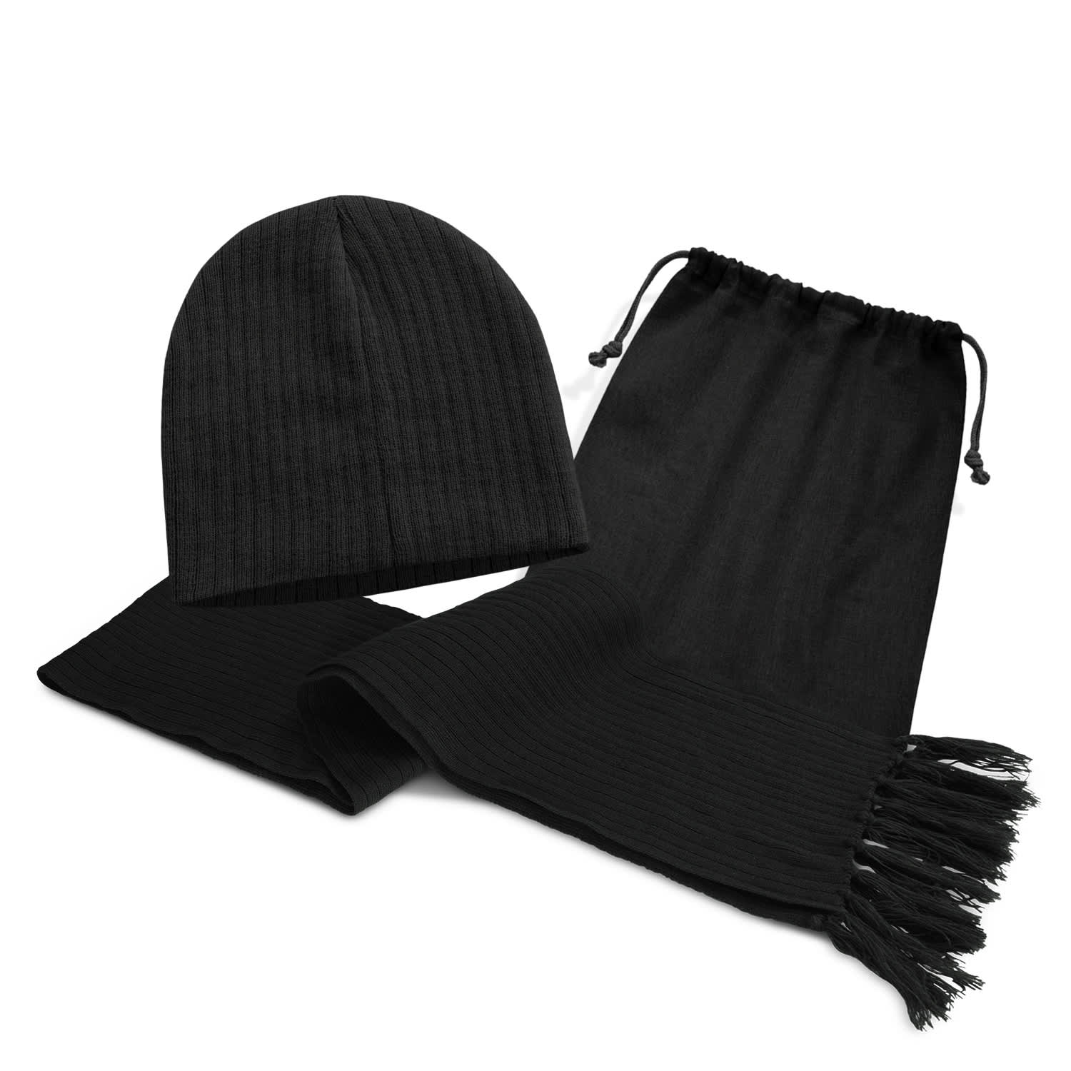 Nebraska Scarf and Beanie Set - Image 5