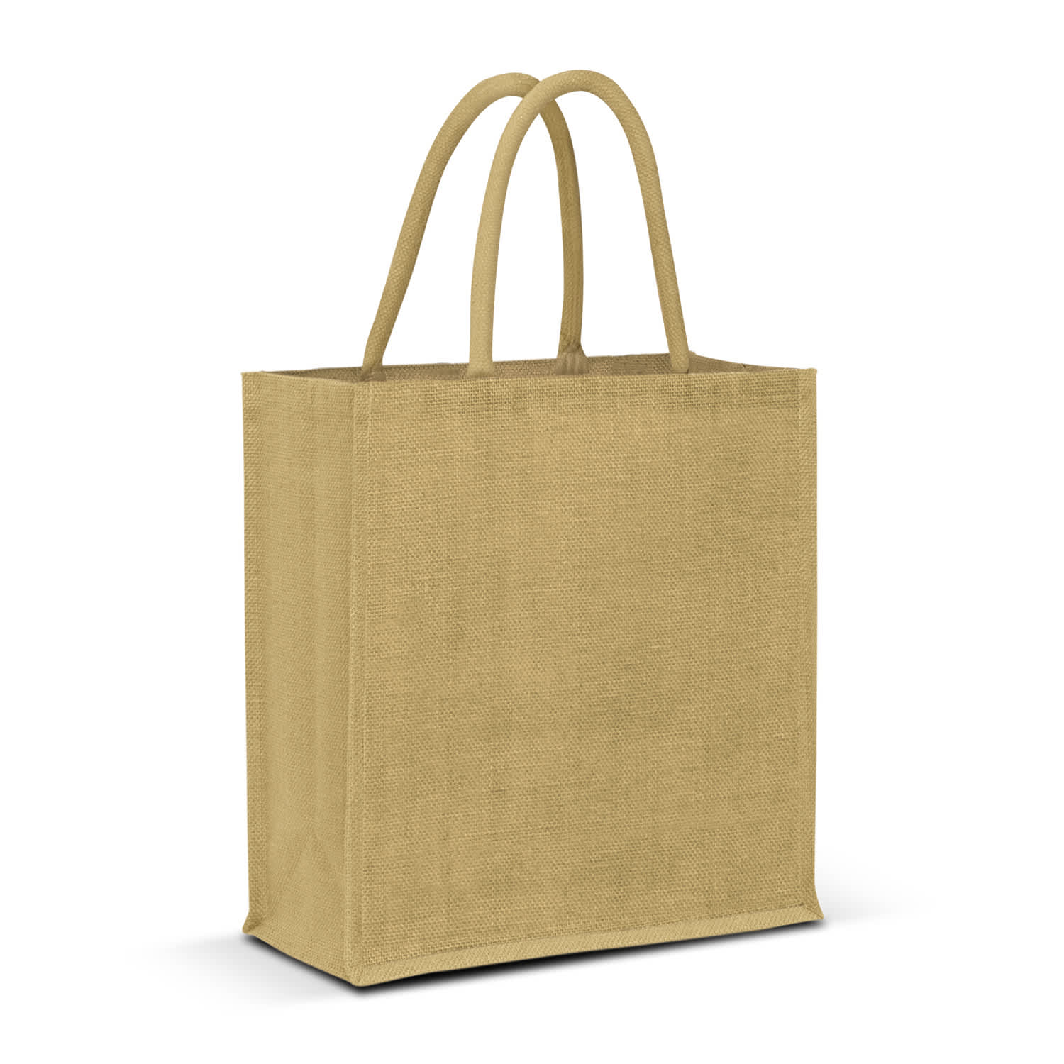 Lanza Jute Tote Bag - Colour Match - Image 2
