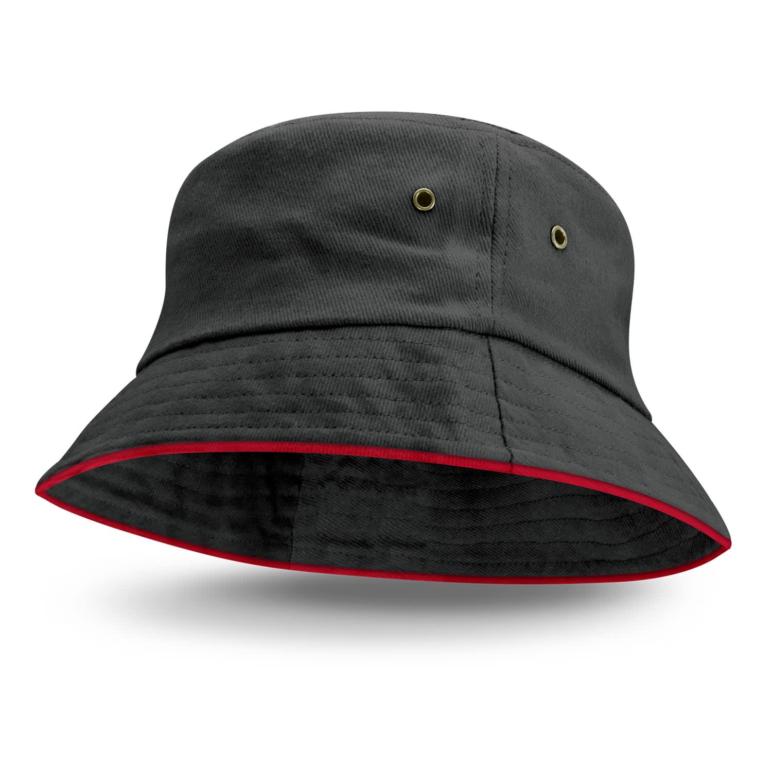Bondi Bucket Hat - Coloured Sandwich Trim - Image 6