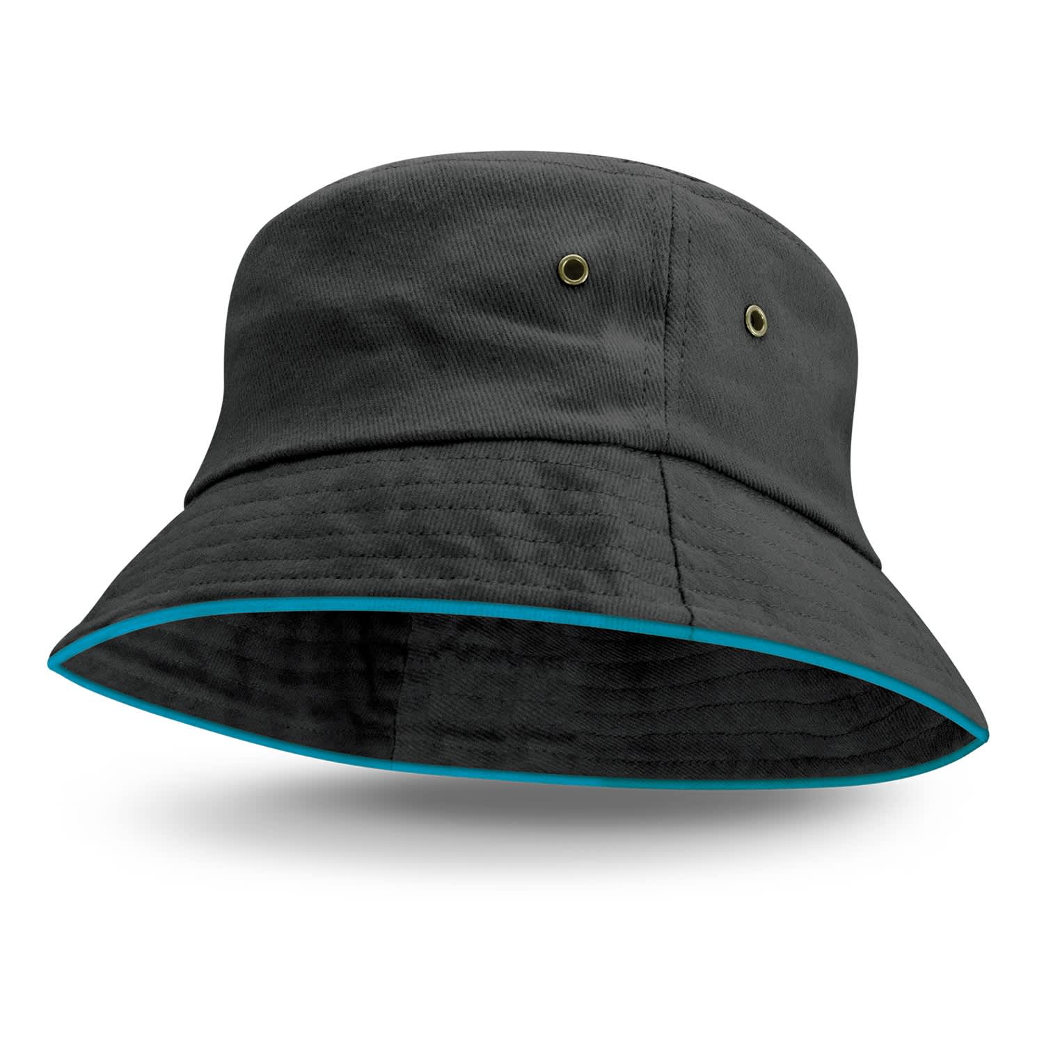 Bondi Bucket Hat - Coloured Sandwich Trim - Image 8