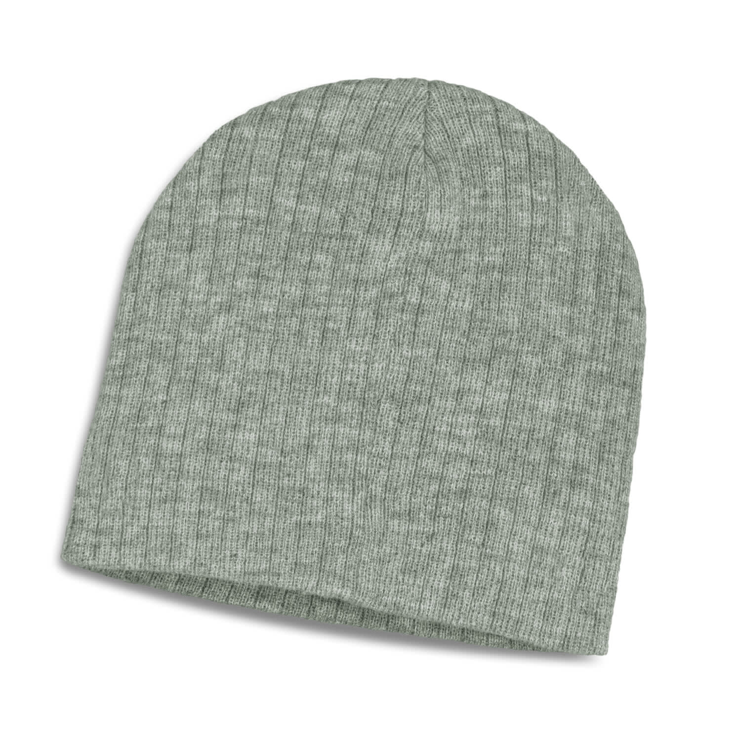 Nebraska Heather Cable Knit Beanie - Image 4