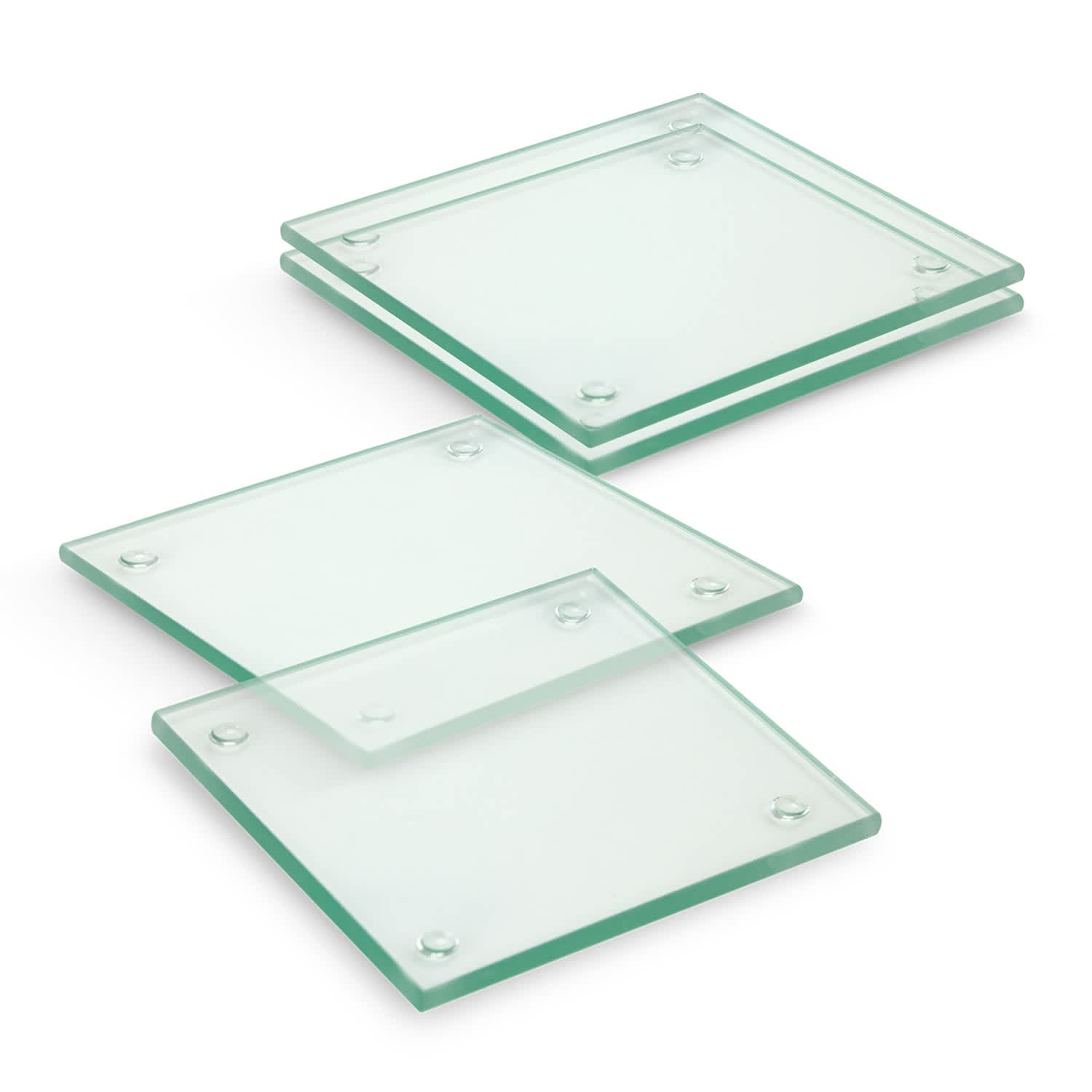 Venice Glass Coaster - Set of 4 - Square - Image 3