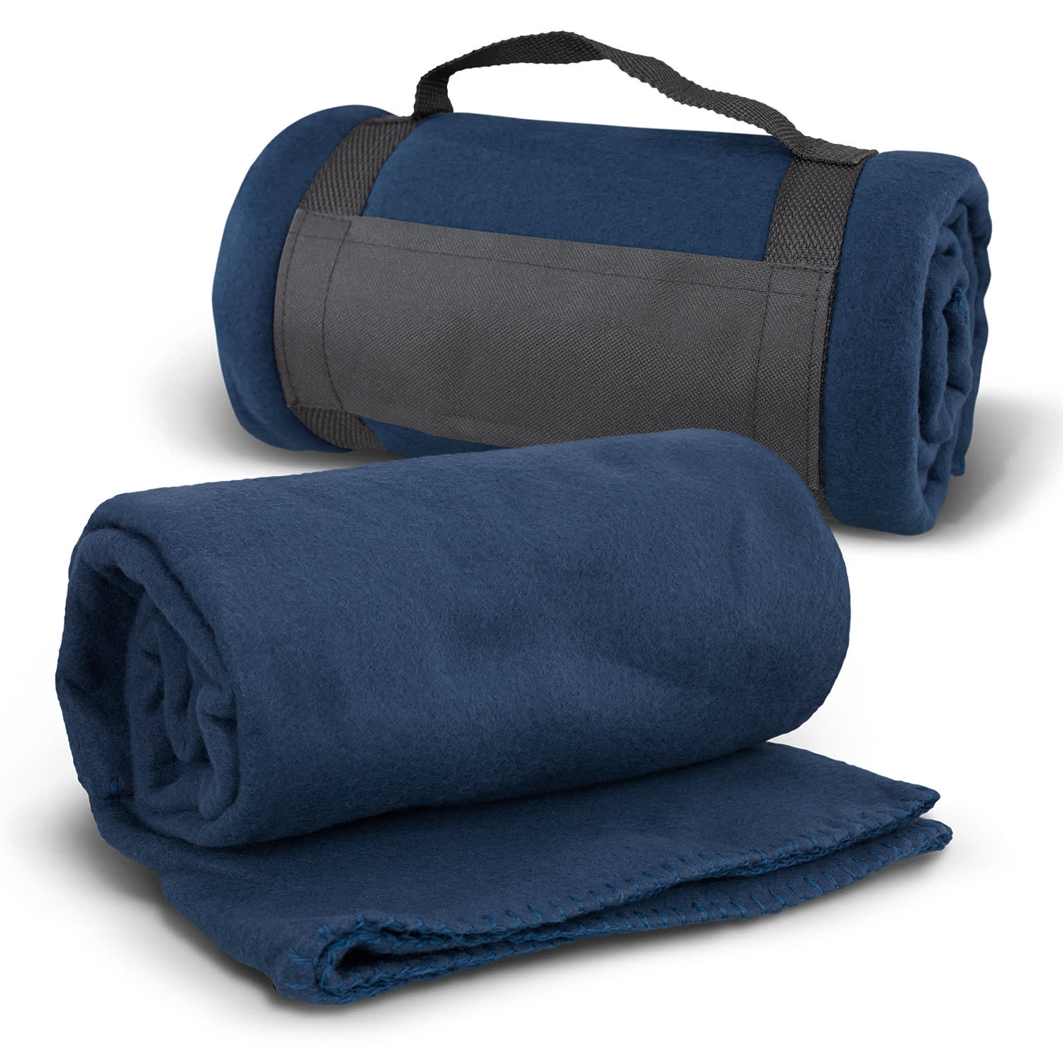 Glasgow Fleece Blanket with Strap - Image 8