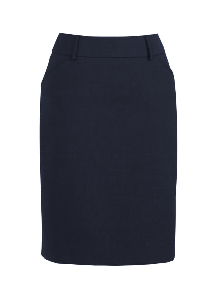 Womens Comfort Wool Stretch Multi-Pleat Skirt - Image 5