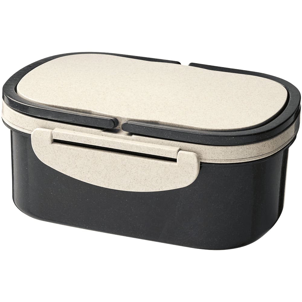 Plastic & Wheat Straw Lunch Box - Image 2