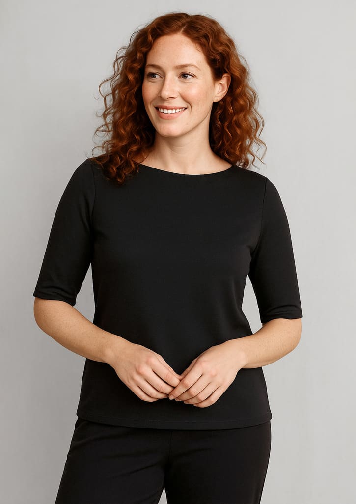 Womens Camille Short Sleeve T-Top - Image 3