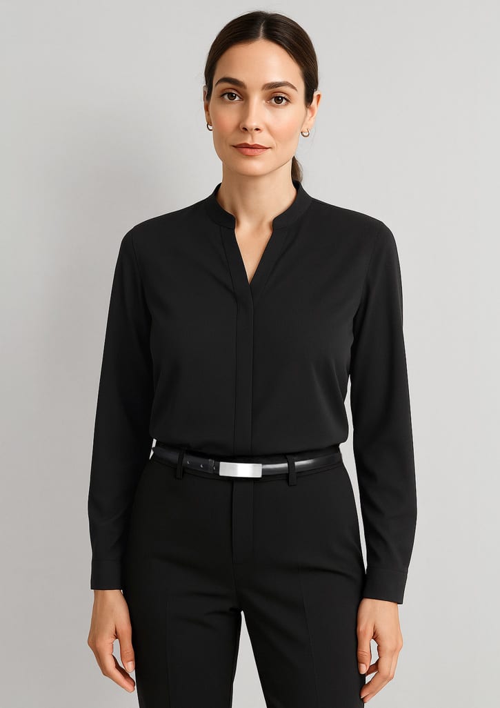 Womens Juliette Long Sleeve Blouse - Image 5