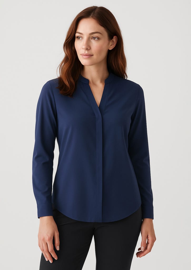 Womens Juliette Long Sleeve Blouse - Image 4