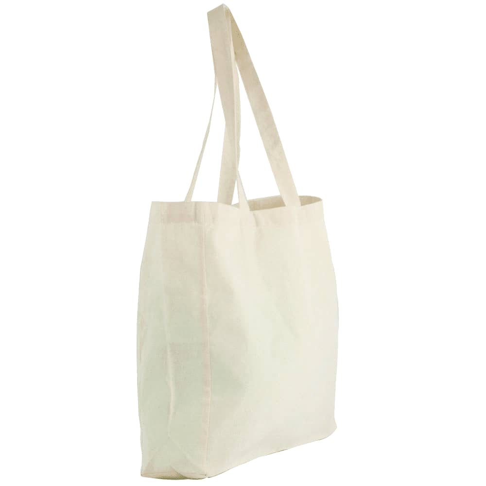 Natural Cotton Shopper Tote - Image 2
