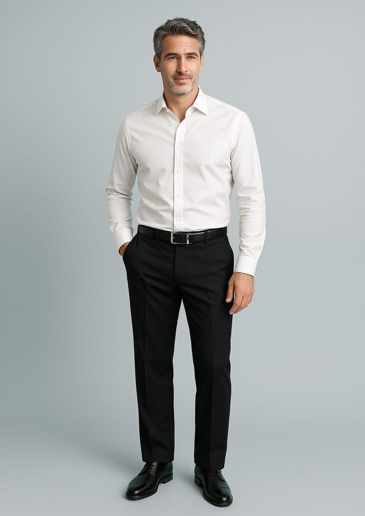 Mens Cool Stretch Adjustable Waist Pant (Stout) - Image 3