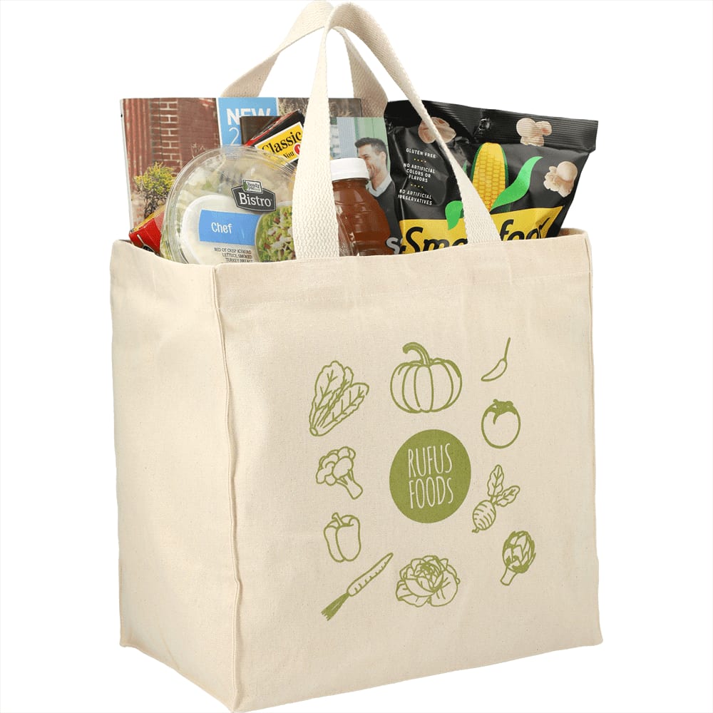 Essential Cotton Grocery Tote 8L - Image 3