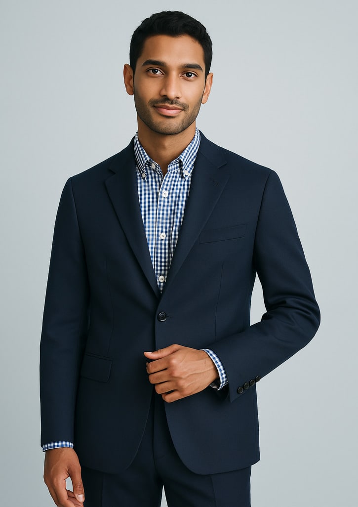Mens Cool Stretch 2 Button Classic Jacket - Image 3