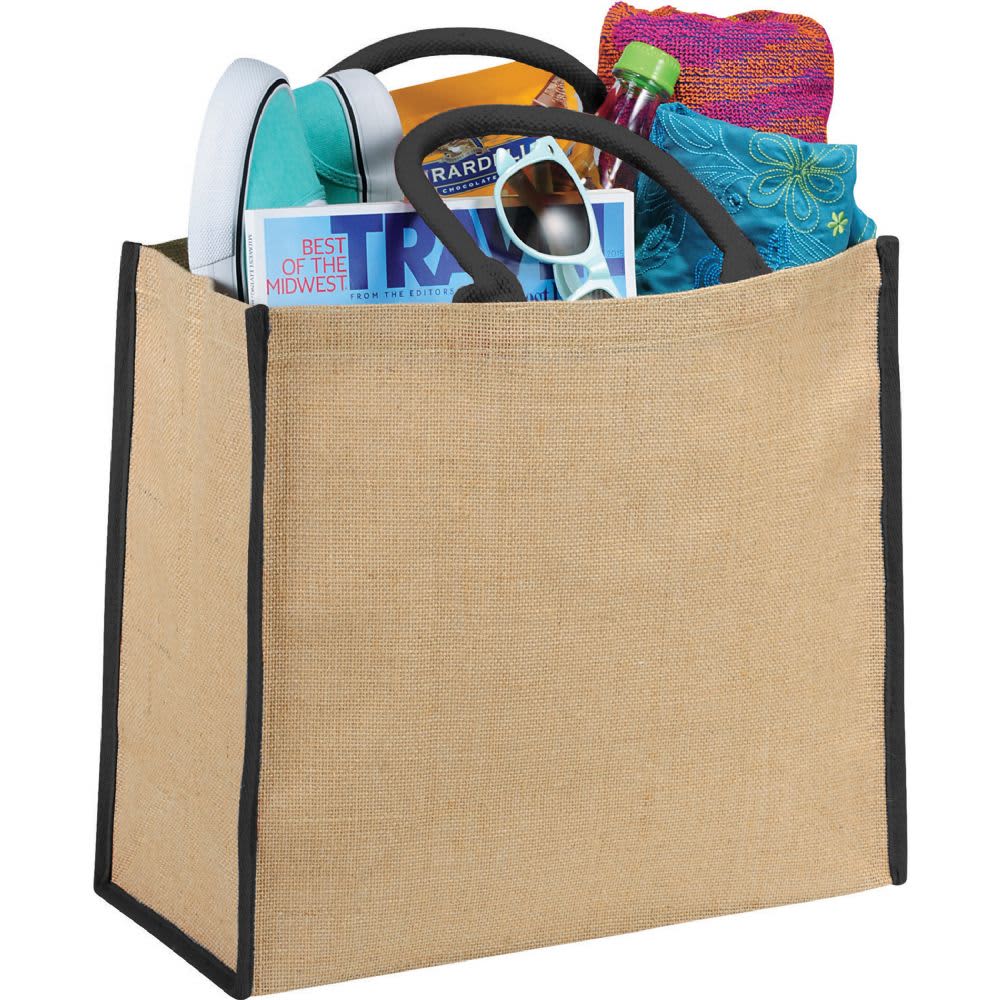 Large Jute Tote 29L - Image 7