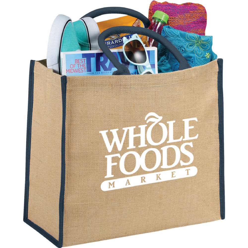 Large Jute Tote 29L - Image 9