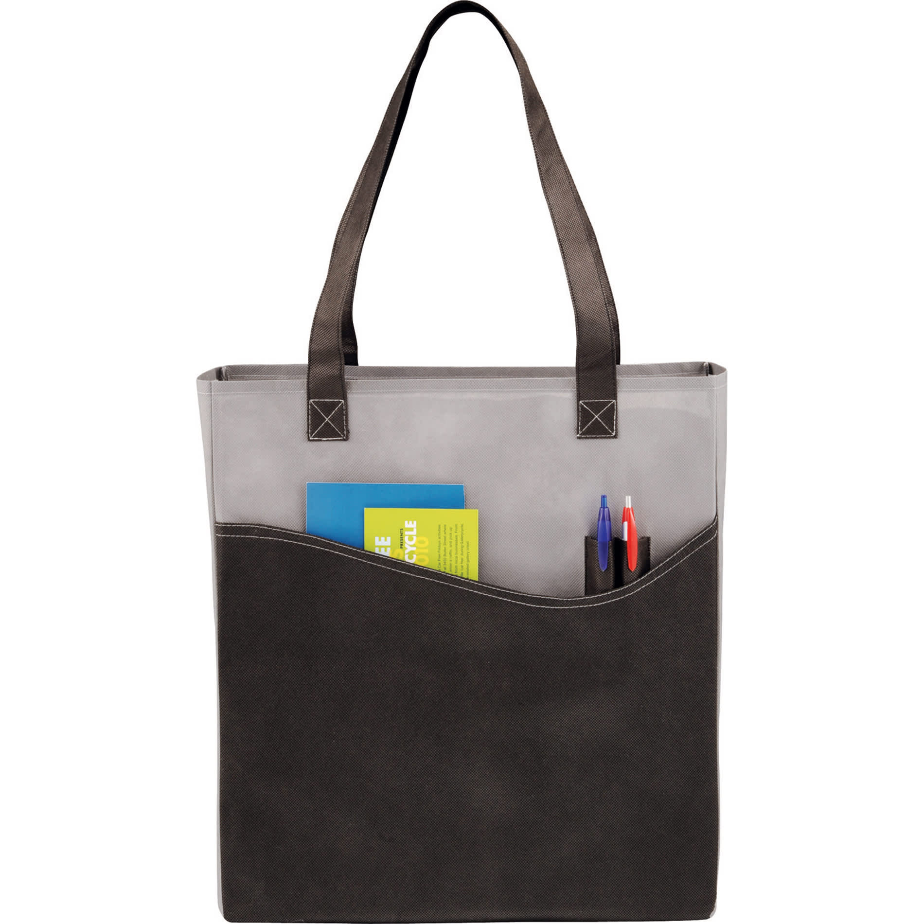 Rivers Pocket Non-Woven Convention Tote - Image 9