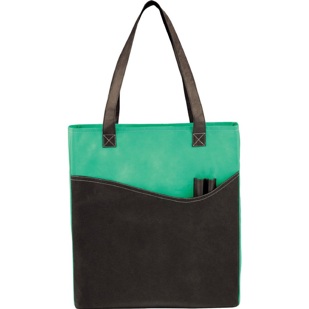 Rivers Pocket Non-Woven Convention Tote - Image 10