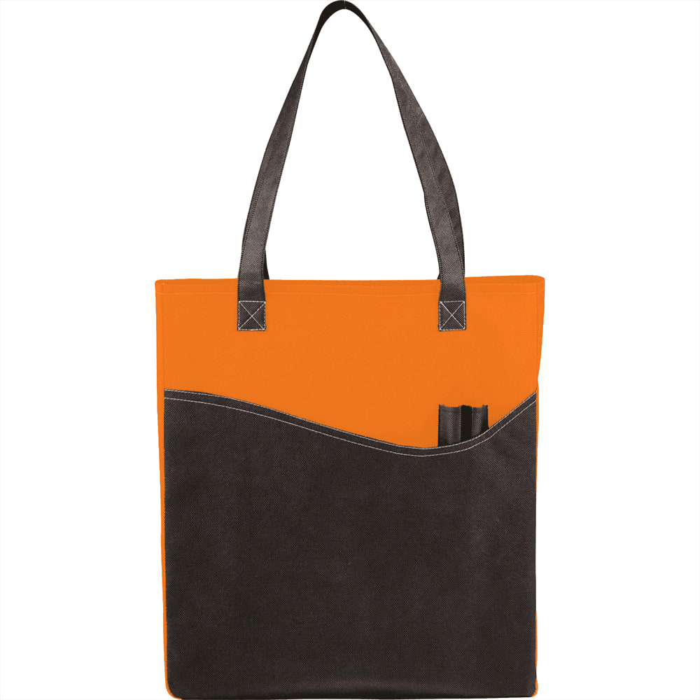 Rivers Pocket Non-Woven Convention Tote - Image 12