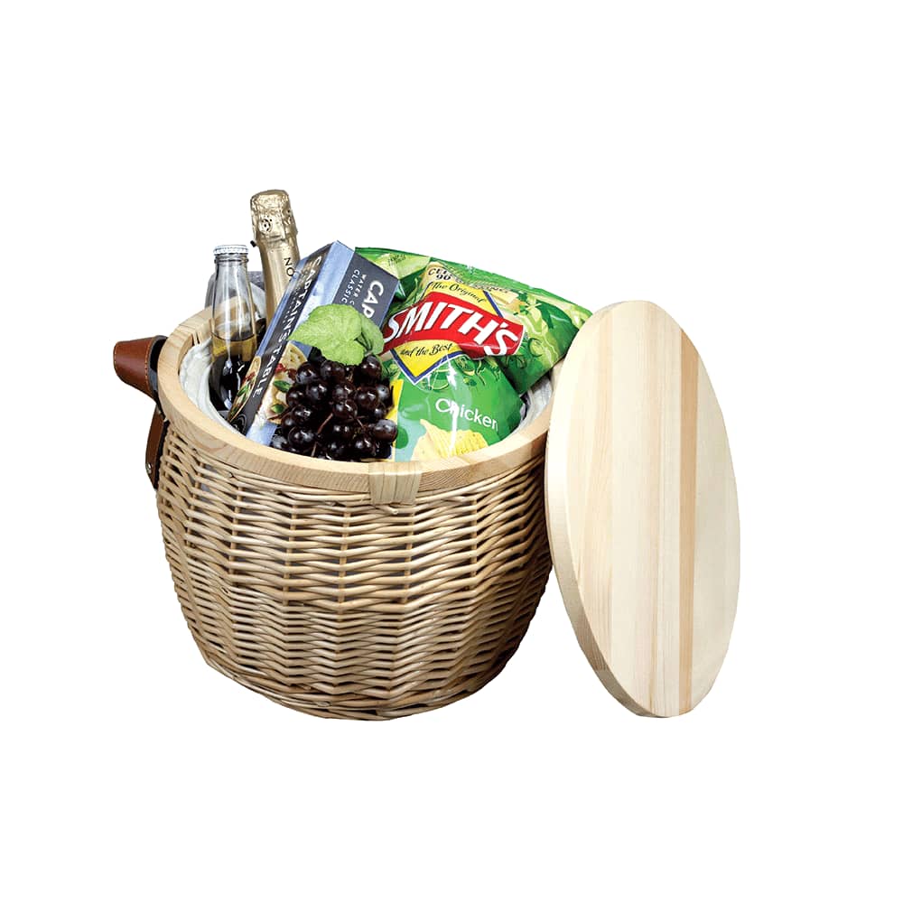 Portofino Trekk Wicker Cooler Basket 25L - Image 3