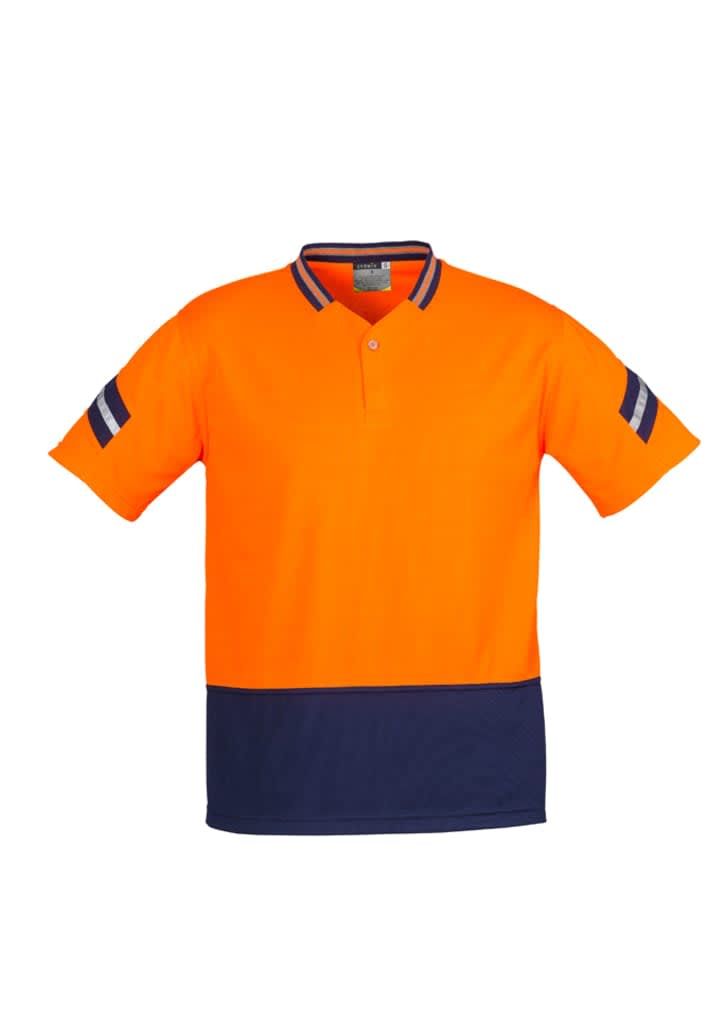 Mens Hi Vis Astro Short Sleeve Polo - Image 4