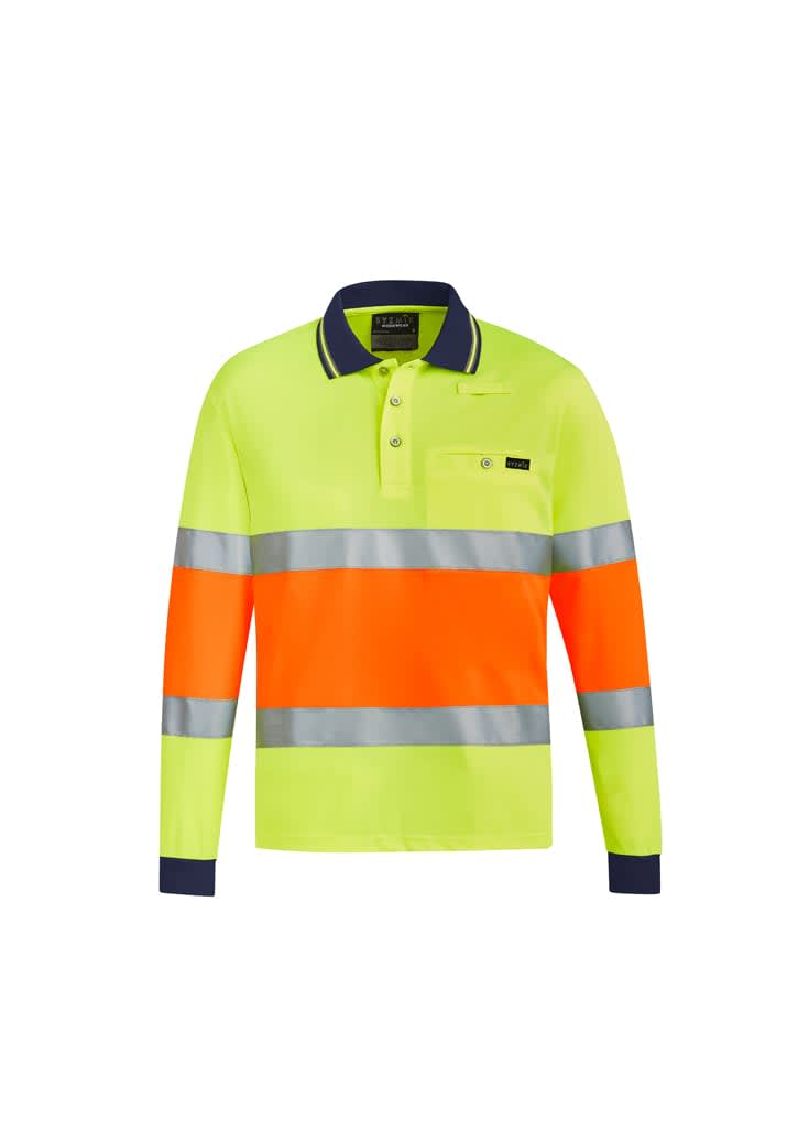 Unisex Hi Vis Bio Motion Taped Polo - Image 3