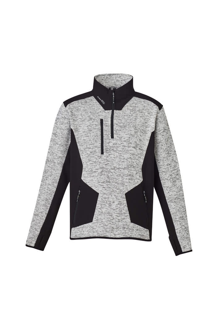 Unisex Streetworx Reinforced Knit 1/2 Zip Pullover - Image 6