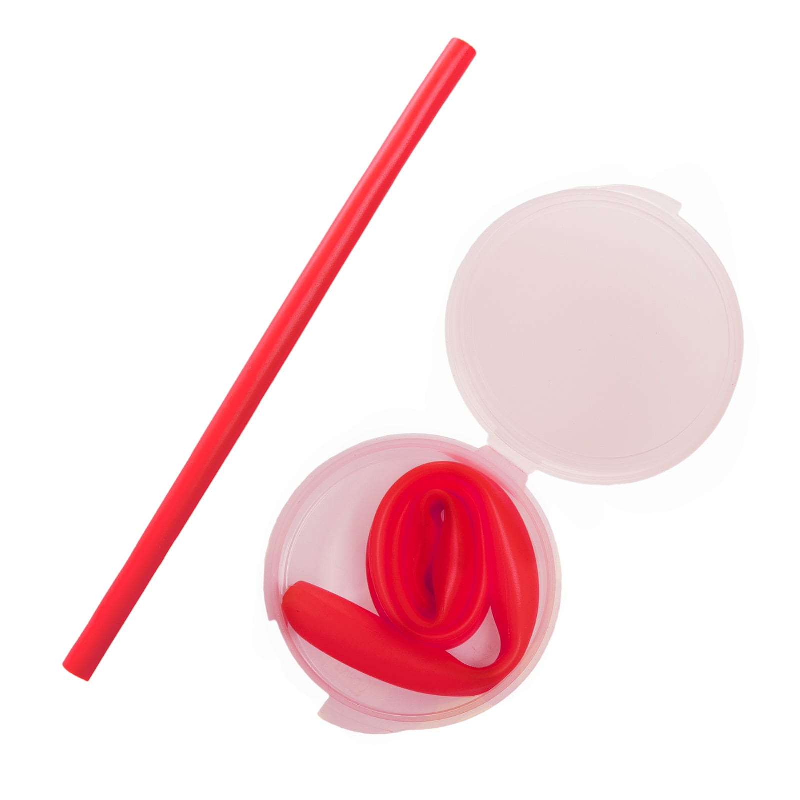 Silicone Straw in Case - Image 3