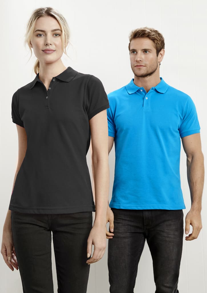 Mens Neon Short Sleeve Polo - Image 4