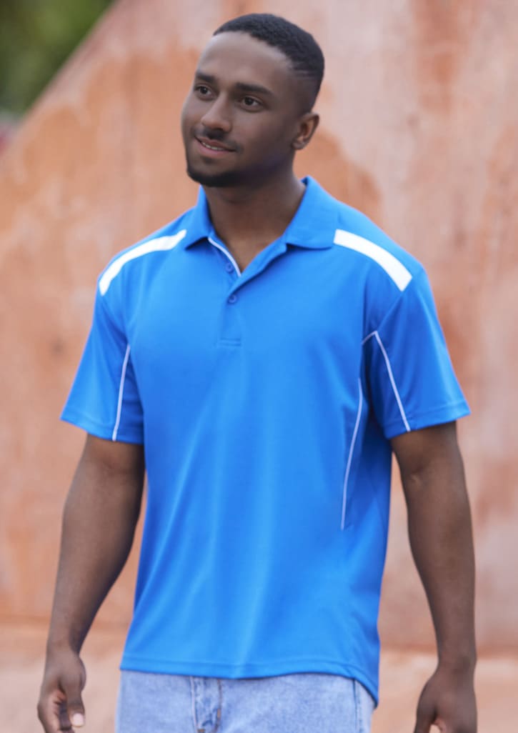 Mens United Short Sleeve Polo - Image 9