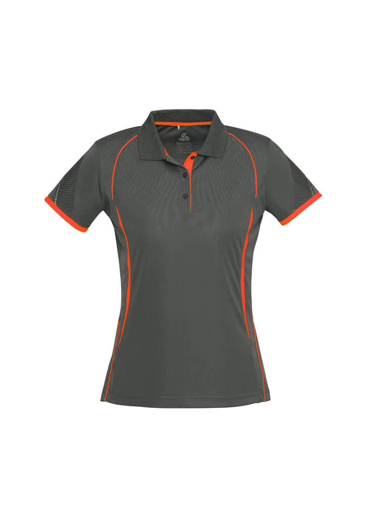 Womens Razor Short Sleeve Polo - Image 3