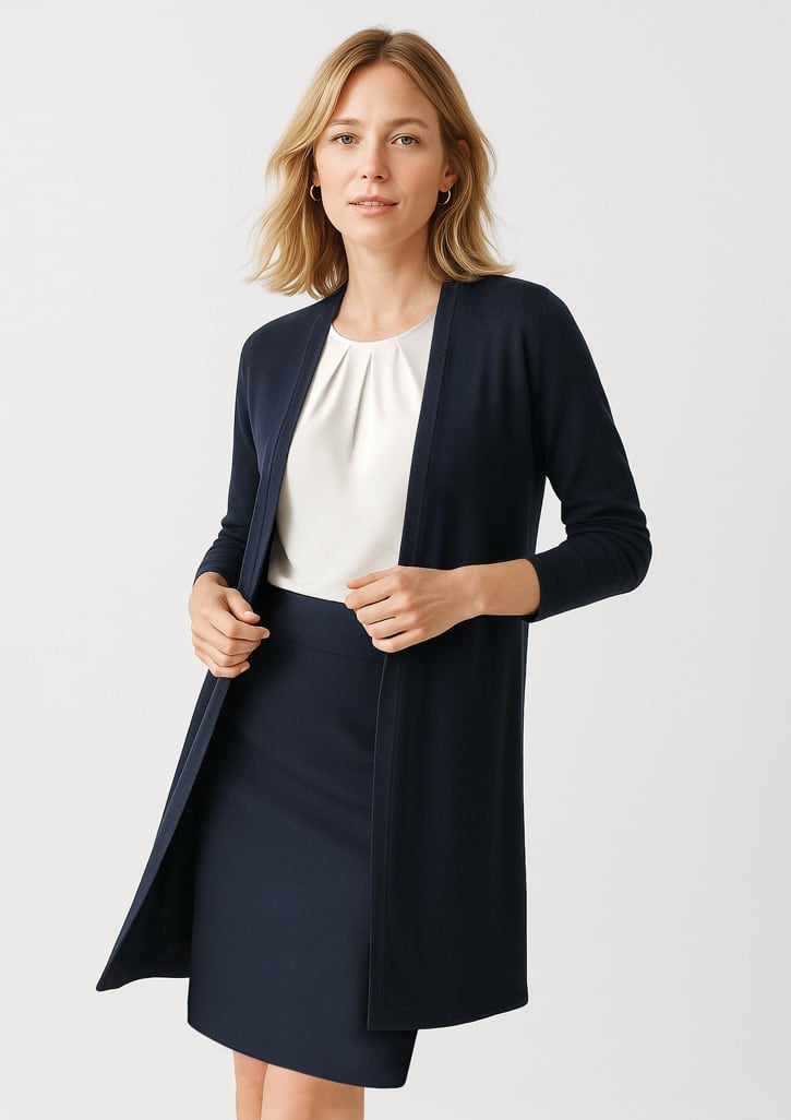 Womens Chelsea Longline Cardigan - Image 3