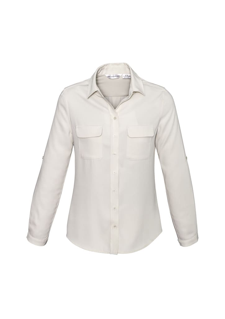 Womens Madison Long Sleeve Shirt - Image 5
