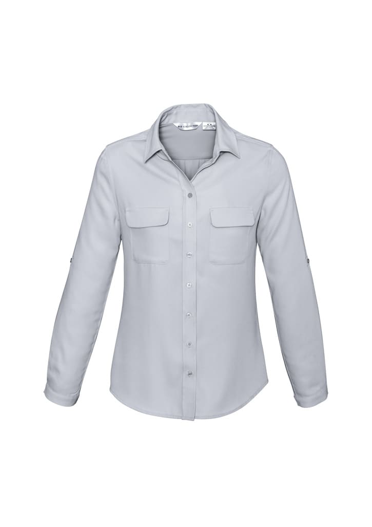 Womens Madison Long Sleeve Shirt - Image 3