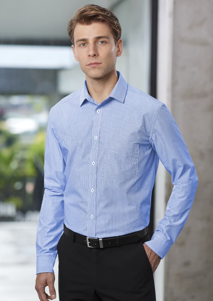 Mens Euro Long Sleeve Shirt - Image 3