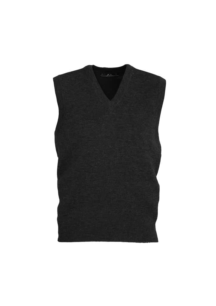 Mens Woolmix Knit Vest - Image 2