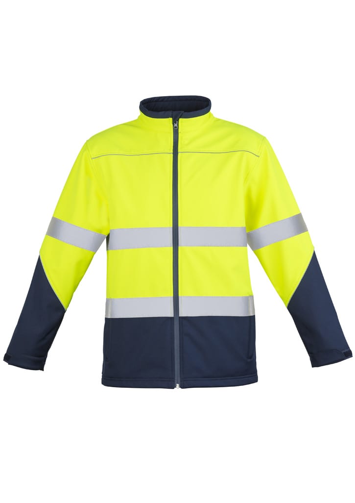 Unisex Hi Vis Softshell Jacket - Image 3