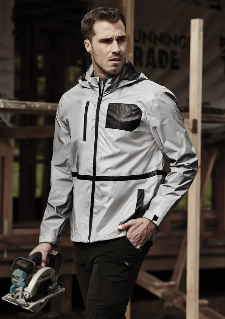 Unisex Streetworx Reflective Waterproof Jacket - Image 3